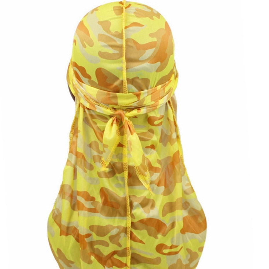Camouflage Polyester Durag